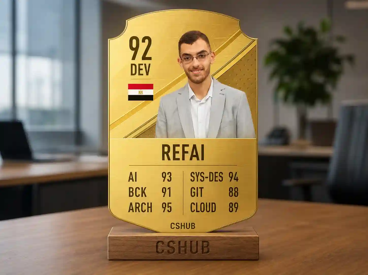REFAI Stats Card